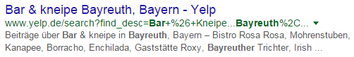 Yelp Bayreuth